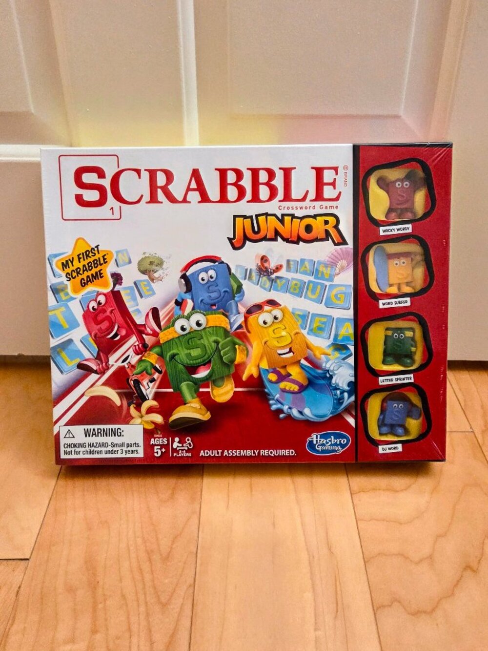 Hasbro Scrabble Crossword Game Junior Ages 5 Plus NEW Sealed